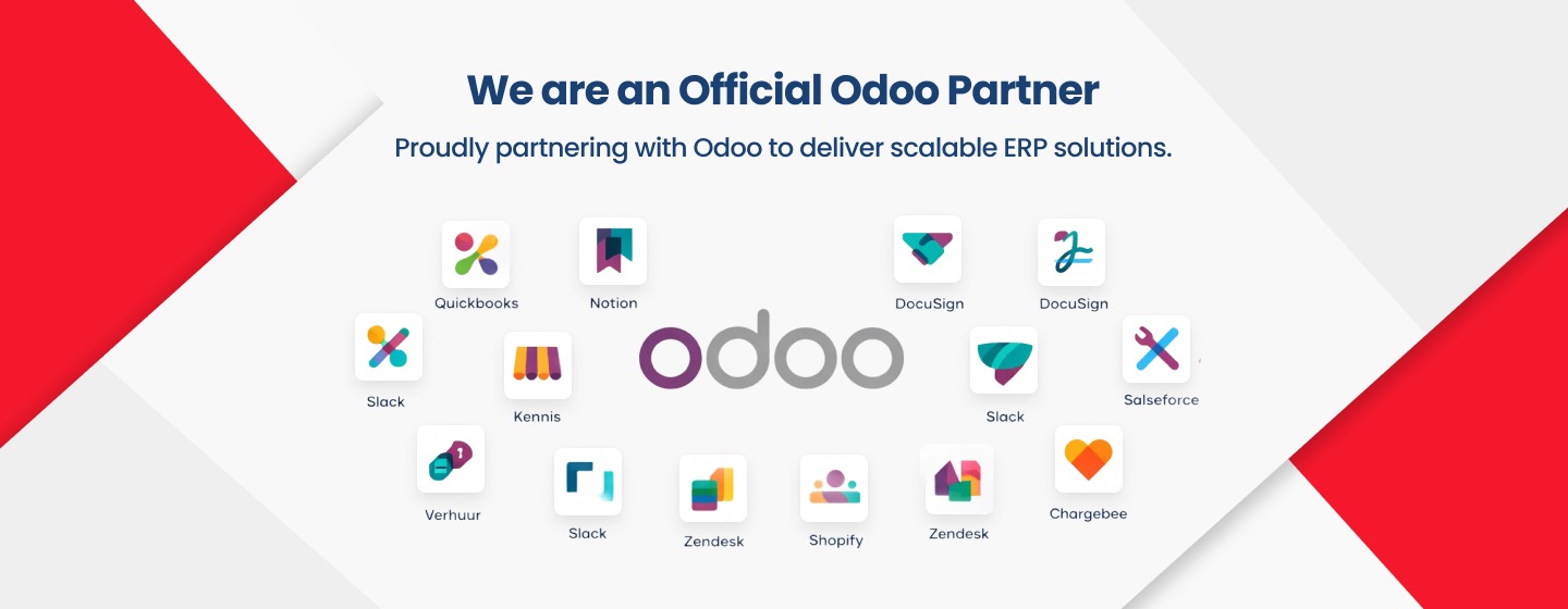 We are an Official Odoo Partner